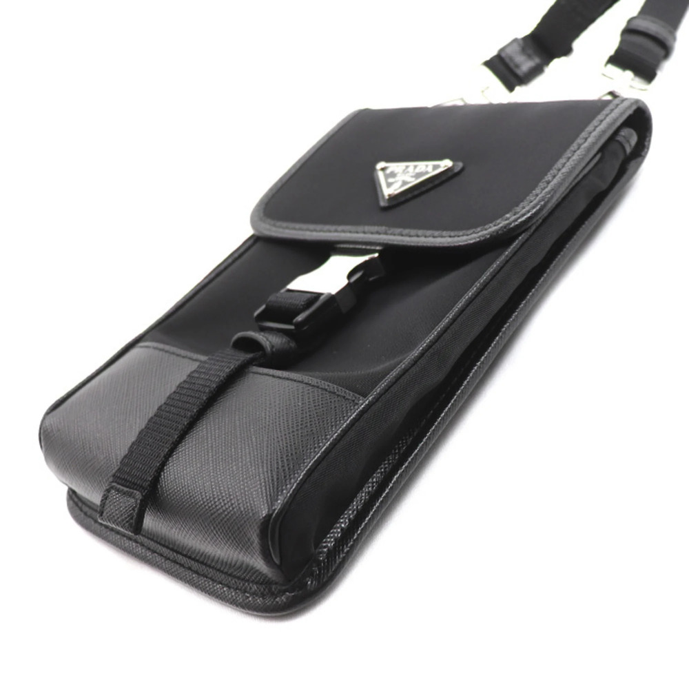 PRADA Black Saffiano Shoulder Bag - Picture 3 of 7